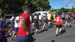 5 km run during RIMPAC 2018 exercise