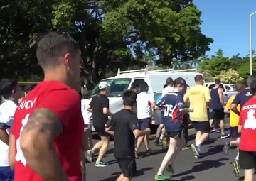 5 km run during RIMPAC 2018 exercise