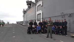 LCDR John Kadz NASCAR Shoutout