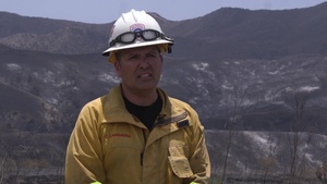 Pendleton Complex Fire: Horno Incident (B-Roll)