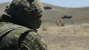 Canadians take down targets during RIMPAC