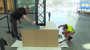 NATO Summit Preparations (INTERIOR SHOTS)