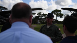 John Levitow Jr. Visits Hurlburt Field