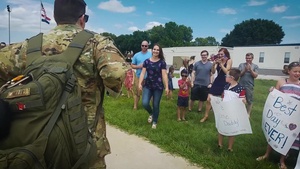 Airmen Return Home From Deployment