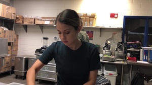 East Central Georgia IRT services preparing dinner