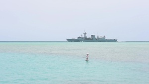 HMCS Ottawa departs Joint Base Pearl Harbor-Hickam