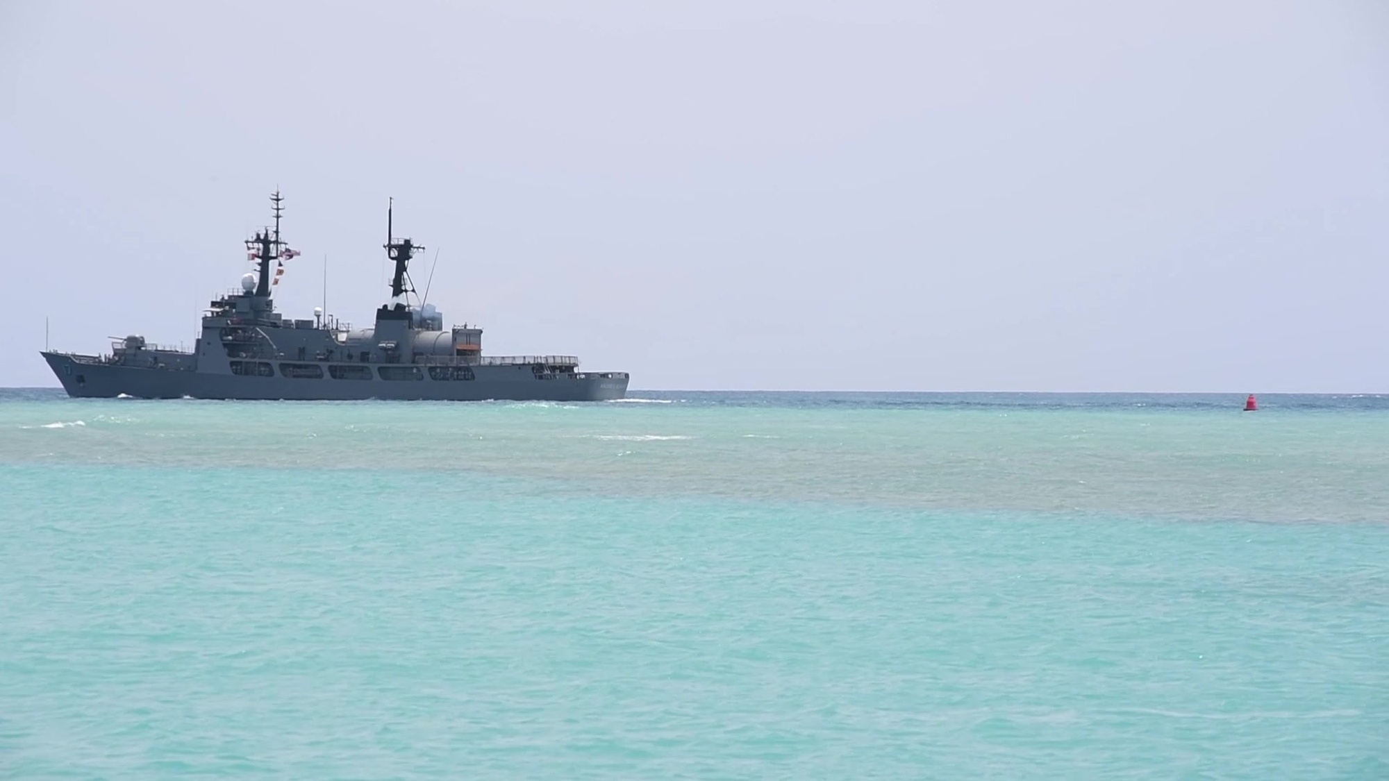180710-N-AV234-0003 PEARL HARBOR (July 10, 2018) The Philippine Navy frigate BRP Andrés Bonifacio (FF 17) departs Joint Base Pearl Harbor-Hickam to begin the at-sea phase of the Rim of the Pacific (RIMPAC) exercise, July 10. Twenty-five nations, 46 ships, five submarines, about 200 aircraft, and 25,000 personnel are participating in RIMPAC from June 27 to Aug. 2 in and around the Hawaiian Islands and Southern California. The world’s largest international maritime exercise, RIMPAC provides a unique training opportunity while fostering and sustaining cooperative relationships among participants critical to ensuring the safety of sea lanes and security of the world’s oceans.