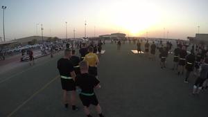Sgt Powell participating in the GAFBP
