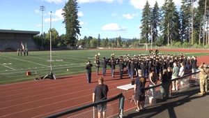 20180706 111th Army Band and 234th Army Band Annual Training Collaboration National Anthem B-Roll