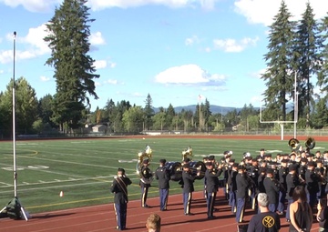 20180706 111th Army Band and 234th Army Band Annual Training Collaboration National Anthem B-Roll