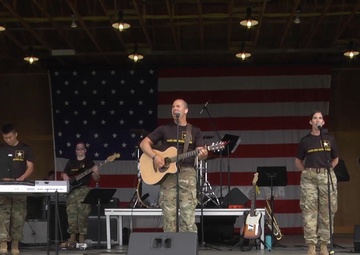 20180708 111th Army Band and 234th Army Band Section Performances B-roll