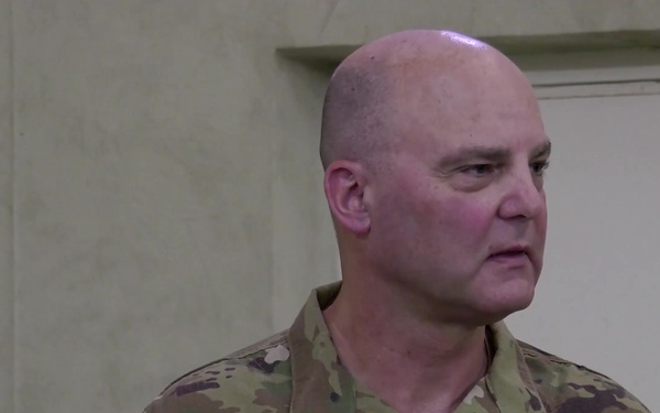 Brigadier General James Kriesel Speaks at Iraqi Graduation