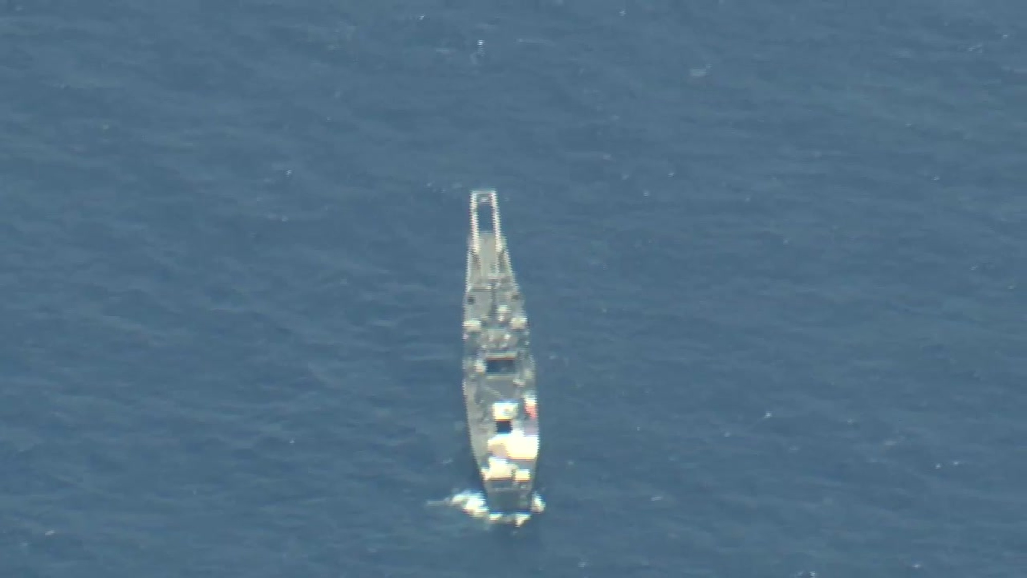 180712-O-N0842-9001 PACIFIC OCEAN (July 12, 2018) Live fire from aircraft, a submarine, and land assets participating in the Rim of the Pacific (RIMPAC) exercise sink the decommissioned ex-USS Racine (LST-1191) July 12 in the Pacific Ocean. Twenty-five nations, 45 ships, five submarines, about 200 aircraft and 25,000 personnel are participating in RIMPAC from June 27 - Aug. 2 in and around the Hawaiian Islands and Southern California.  The world&#39;s largest international maritime exercise, RIMPAC provides a unique training opportunity while fostering and sustaining cooperative relationships among participants critical to ensuring the safety of sea lanes and security of the world&#39;s oceans.