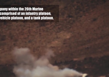 Boom! 26th MEU Marines conduct tank operations