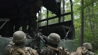 1st Battalion, 2nd Marines motorized raid course