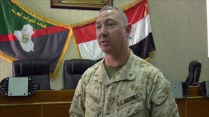 VOCALIS OIC Discusses the Benefits of Training Iraqi Security Forces