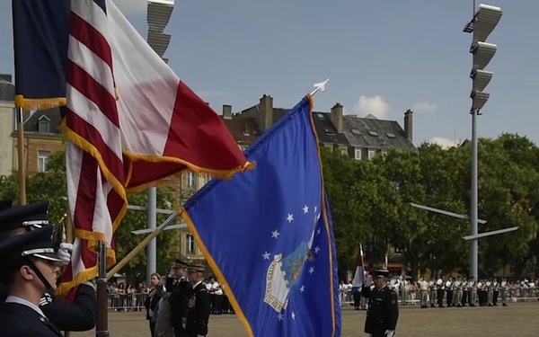 Spangdahlem Airmen Participate in French Parade
