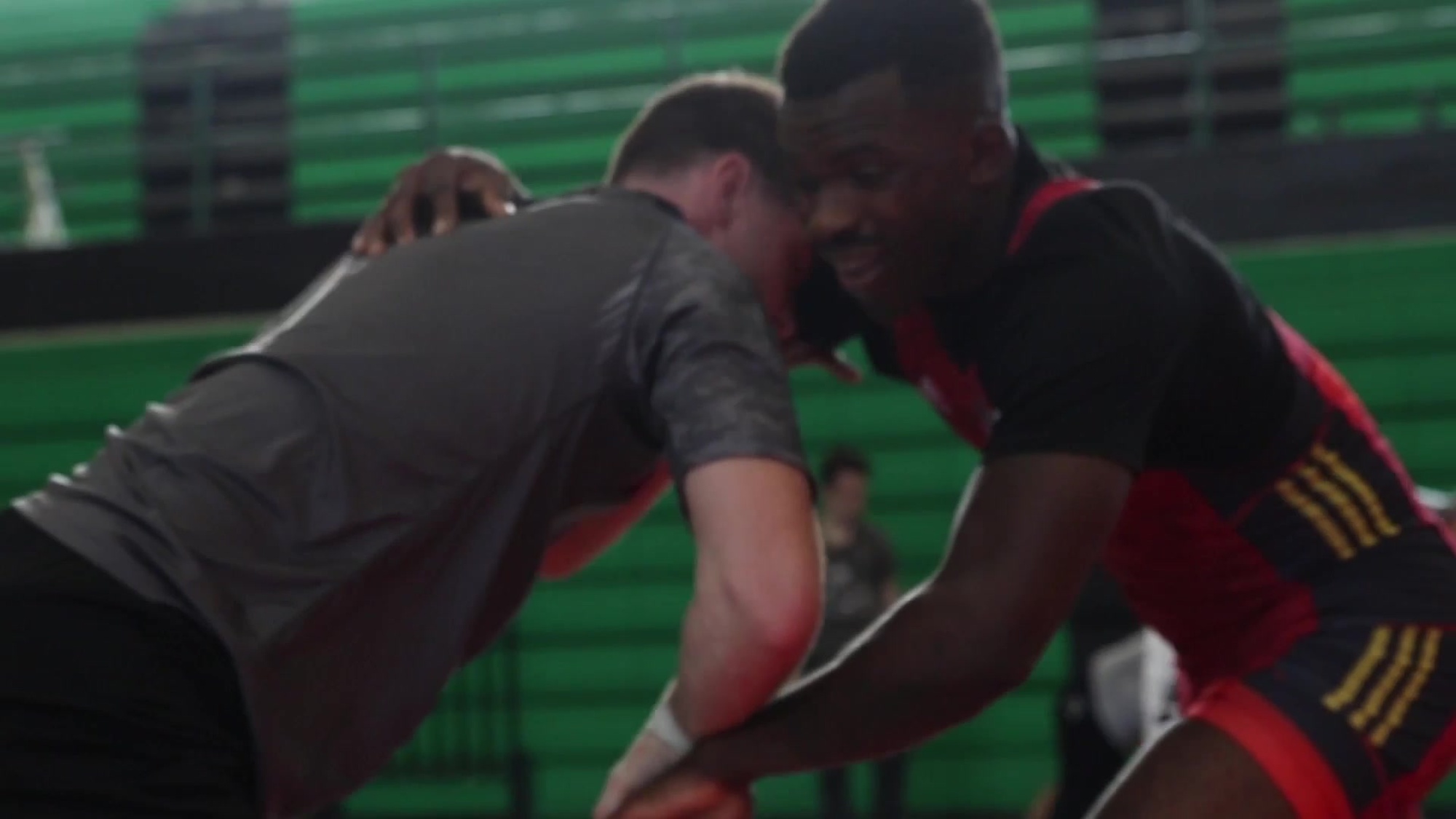 Four Marines from the All-Marine Wrestling Team paid a visit to Lafayette, Louisiana to provide a two-day wrestling clinic to junior and senior high school students, July 13-14, 2018. Maj. Will Kerrigan, Commanding Officer, Recruiting Station Baton Rouge, invited the team to the event as part of a continuous effort to influence and motivate high school-age wrestlers who embody the qualities of a Marine. &quot;We&#39;re looking for someone like us,&quot; said Kerrigan. &quot;And wrestlers? They&#39;re like us.&quot; (Video and music by Sgt. Nathaniel Cray)