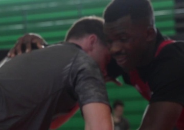 All-Marine Wrestling Team Provides Clinic to Louisiana High School Wrestlers