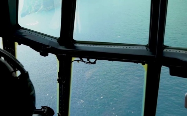 374 AW Commander Col Moss Fini-flight (Broll stringer)