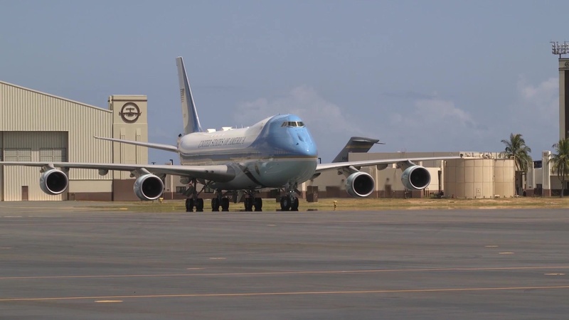 VC-25 (Air Force One) Visit to Joint Base Pearl Harbor-Hickam