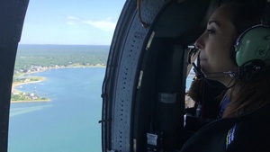 ESGR Employers ride in UH-60 Black Hawk helicopter