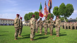 Change of Responsibility Ceremony, 1st Battalion 503rd Infantry Regiment, 173rd Airborne Brigade.