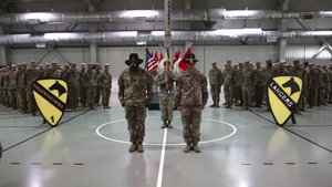 2-5 Cav Uncasing Ceremony in Romania