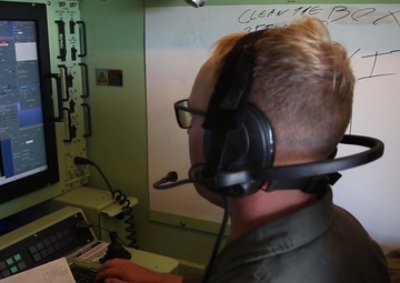 U.S. Marines fly RQ-7 B Shadow during RIMPAC