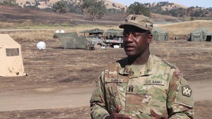 Interview of Cpt. David Lloyd, 398th CSSB and B-Roll