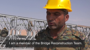 Syrian Democratic Forces Build Bridge