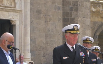 6th Fleet Band performs at Castel Nuovo