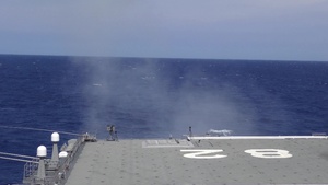 JS Ise (DDH 182) Missile Launch During RIMPAC