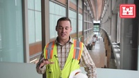 Construction Representative Joseph Caracillo gives overview of new VA Medical Center in Aurora, Colorado