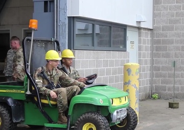 Soldiers train on Gator vehicles during ARNG Best Warrior Competition