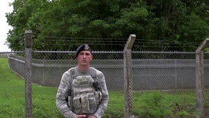 SFS members perform perimeter security/protection