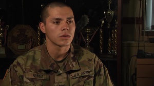 PFC Julio Nunez Oliveros Suicide Intervention