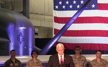 VPOTUS Mike Pence Troop Talk at Grand Forks AFB