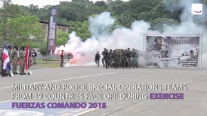 Special Operations Teams Square Off in Fuerzas Comando 2018