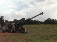 M777A2 Howitzer Fielding, Firing Makes History