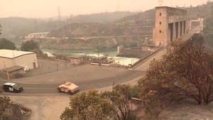 Cal Guard MPs support CaLfire on the Carr fire