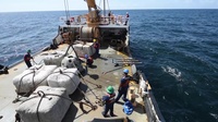 Coast Guard Cutter Maria Bray Crew Helps Create Underwater Reef Habitat