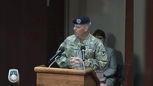 2018 MG Drushal Assumption of Command Ceremony
