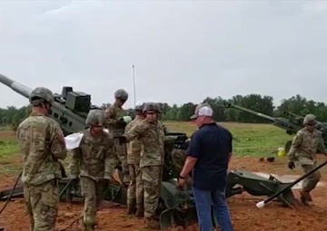 Live Footage Upload M777A2 Howitzer Fielding, Firing Makes History