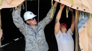 Day One at the 127th Wing Operational Readiness Assessment