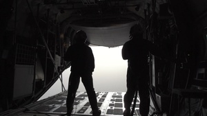 Pararescuemen train HALO jumping with U.S. Marines