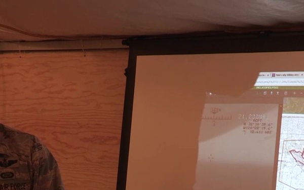 Major Nick Edwards 195th wing discusses IAA