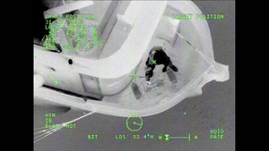 USCG Aircrew Medevac from Zena D