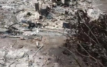 Drone footage of Carr Fire destruction