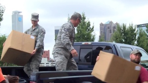 117th Donates Food to Homeless Shelter